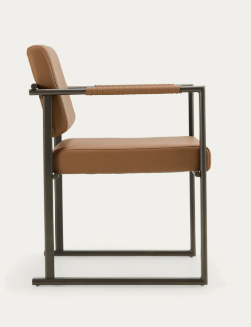 Silla de comedor elegante de opulencia discreta | Hogar Contemporáneo