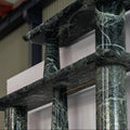 Verde Alpi High Marble Console Table - View 6