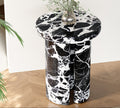 Verde Alpi Hollow Cylindrical Small Side Table - View 4