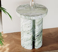 Verde Alpi Hollow Cylindrical Small Side Table - View 5
