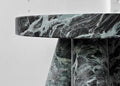 Verde Alpi Three Legs Marble Side Table - View 7