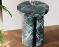 Volakas Hollow Cylindrical Small Side Table - View 6