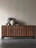Modern Sculptural Wave Sideboard Buffet - Main View