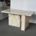 White Onyx Marble Dining Table - View 5
