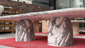 White marble coffee table - View 7
