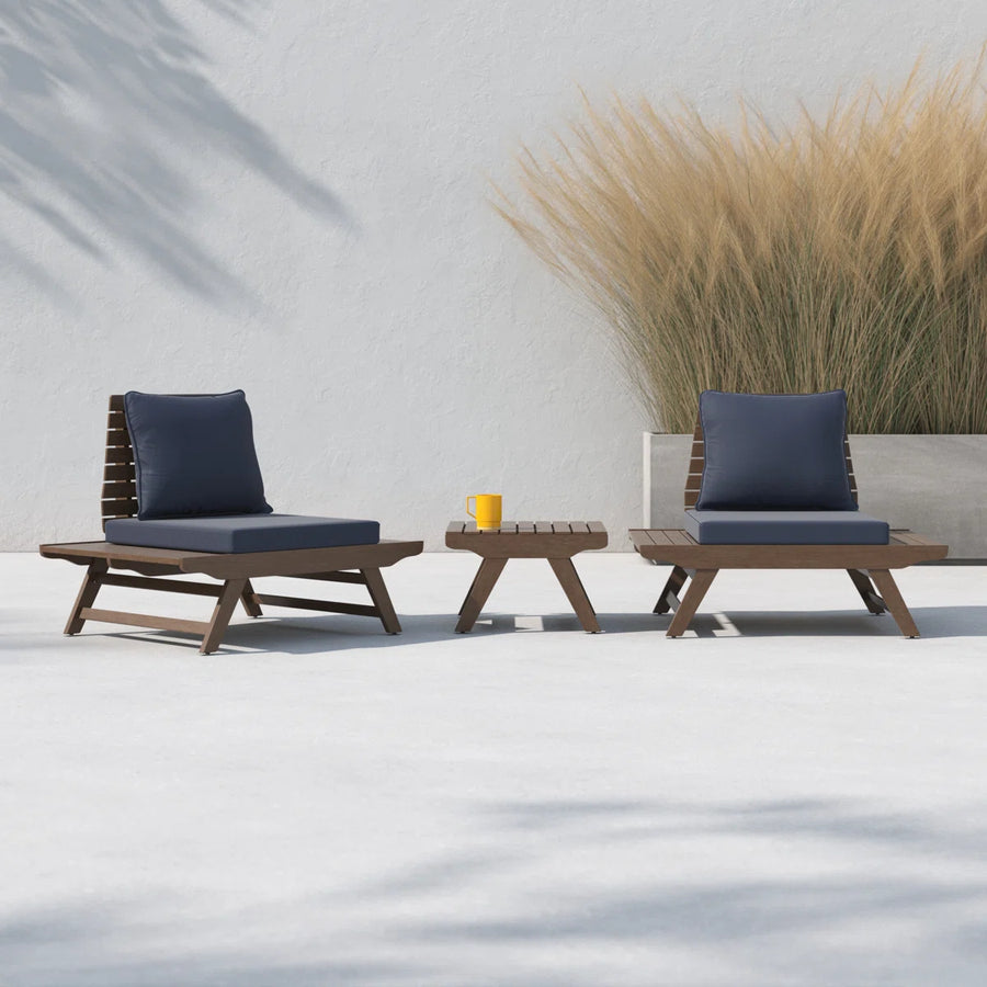 Wooden Outdoor Seating Set