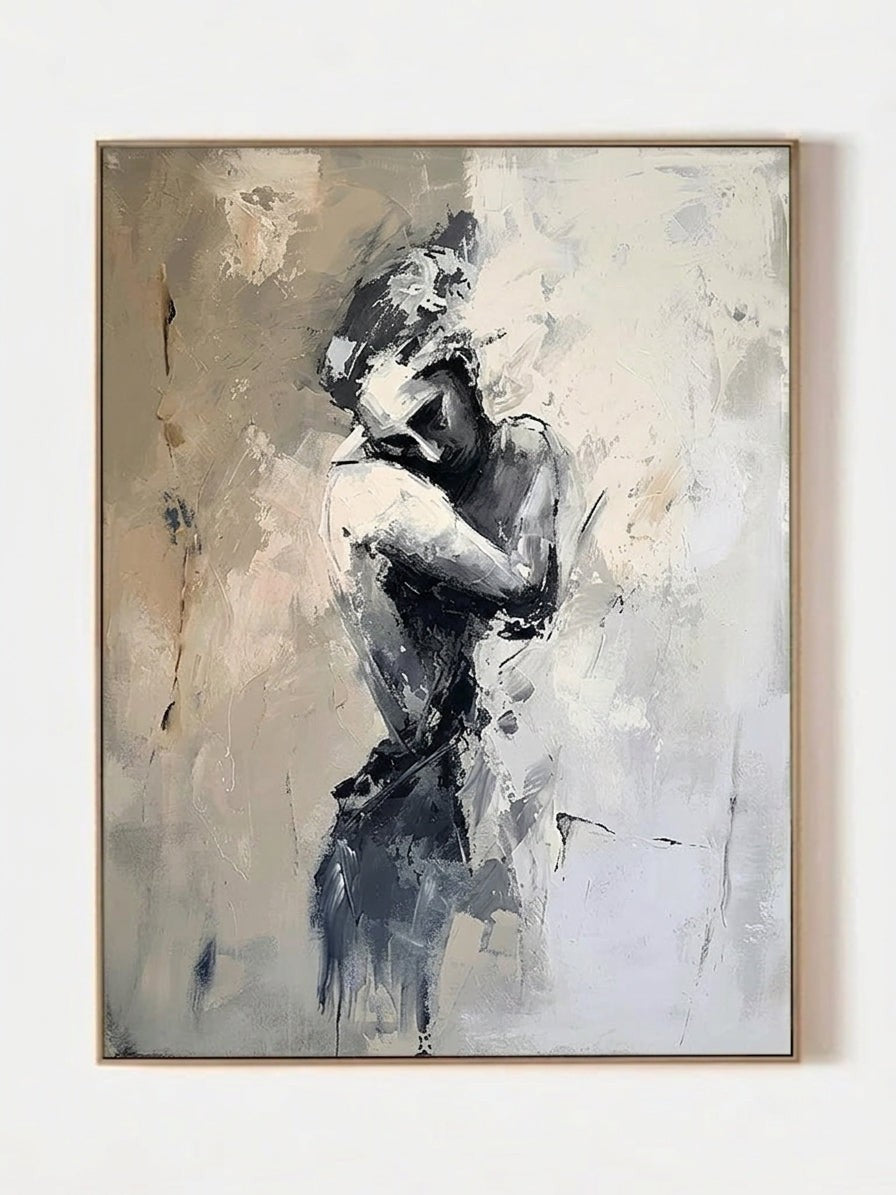 Abstract Figurative Woman Canvas Wall Art
