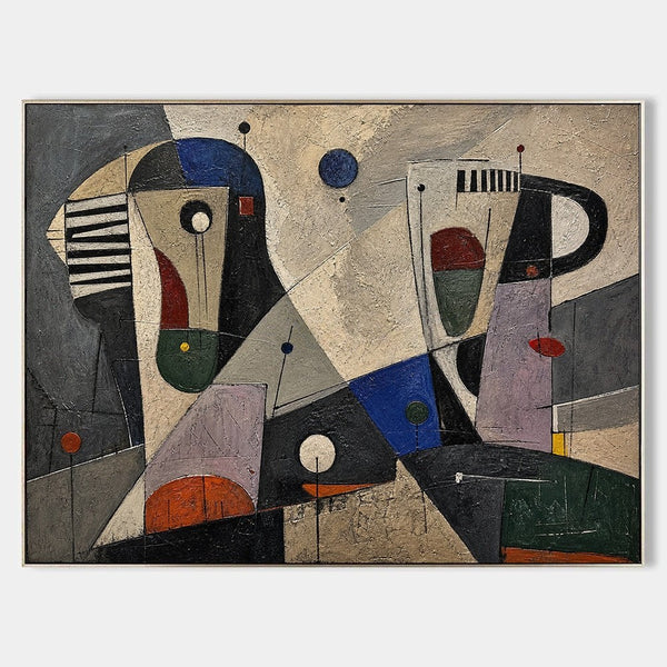 Abstract Figures in Muted Geometry