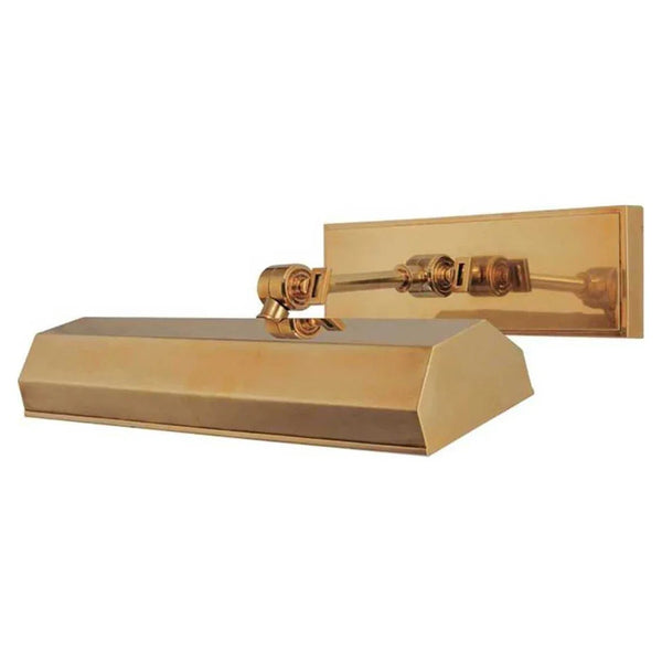 Aged Brass Arm Framed Artwork Picture Light