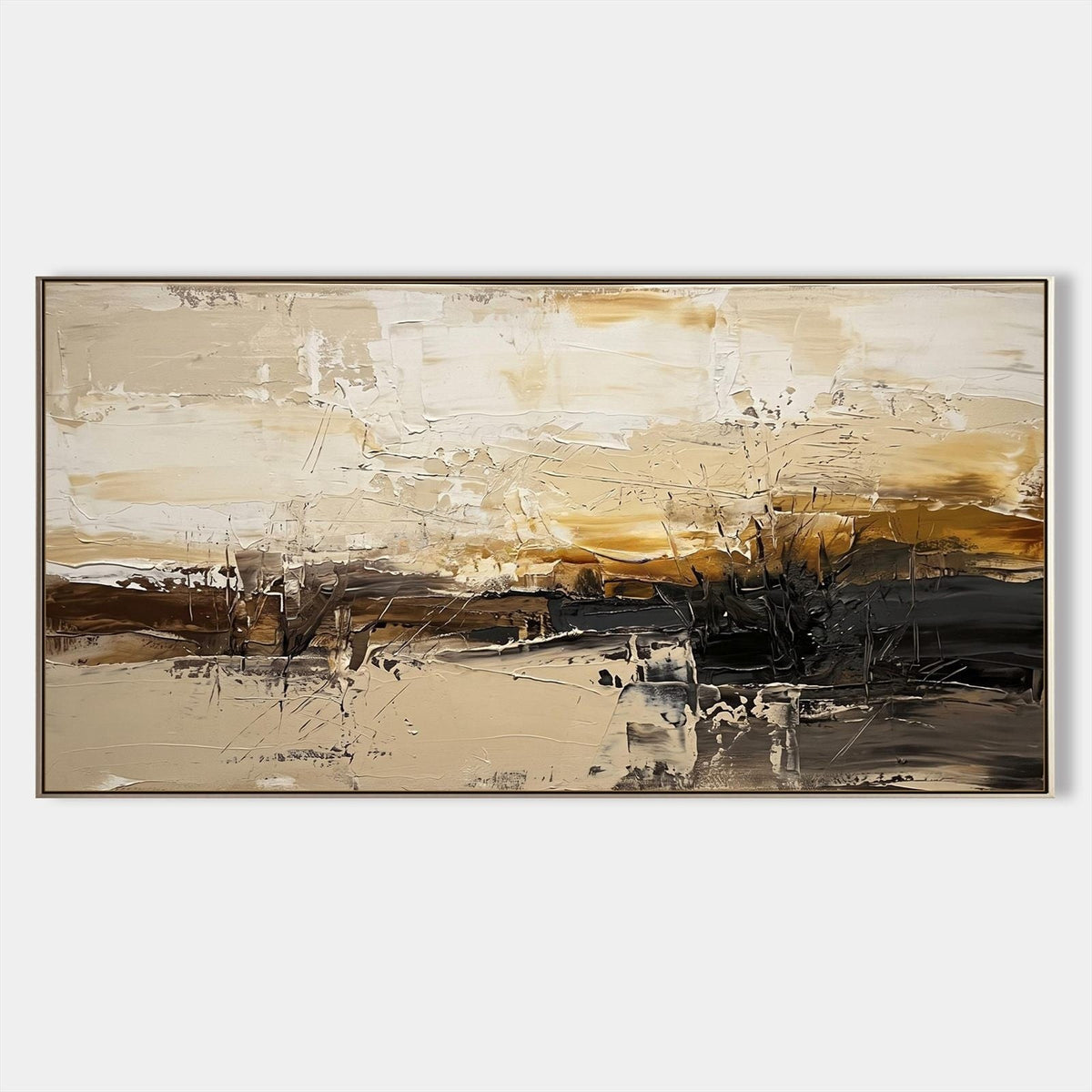 Amber Horizon in Textured Earth