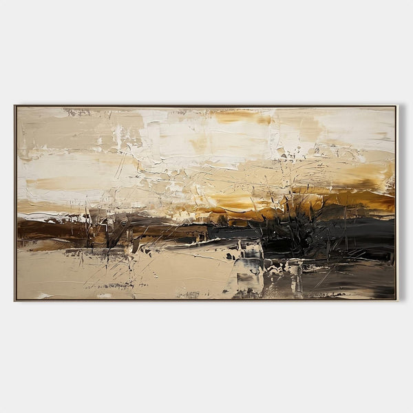 Amber Horizon in Textured Earth