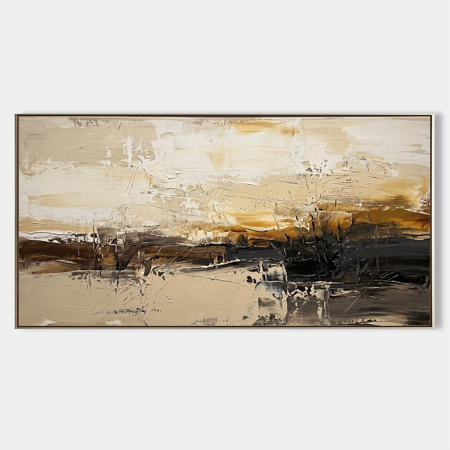 Amber Horizon in Textured Earth