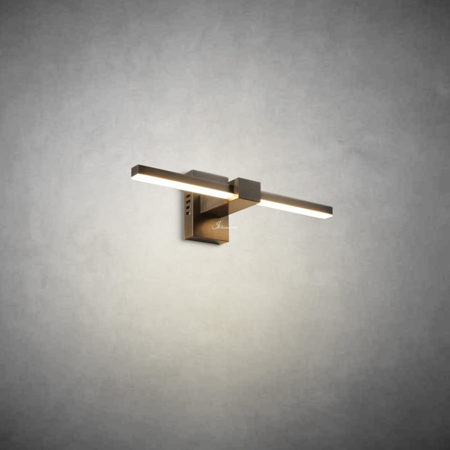 Angular Linear Oil Rubbed Bronze Picture Light