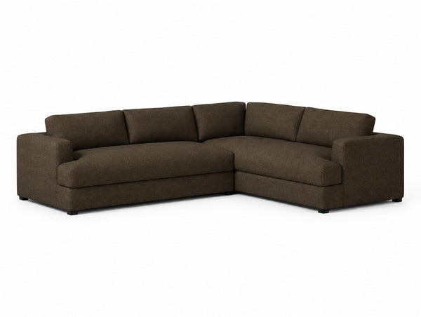 The Avola Sectional on a white studio background
