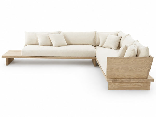 The Betina Sectional on a white studio background