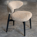 Bouclé Dining Chair - View 2