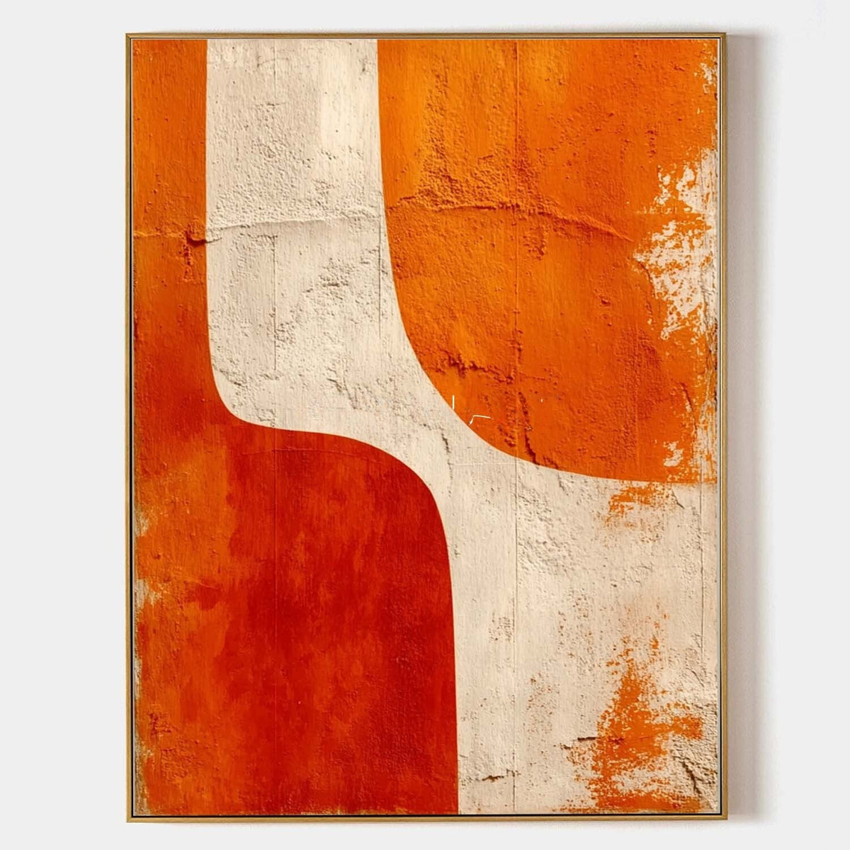 Burnt Orange and Cream Curves