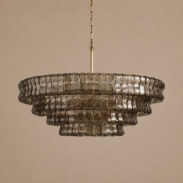 Candelabra Ring Brass Stainless Steel Chandelier