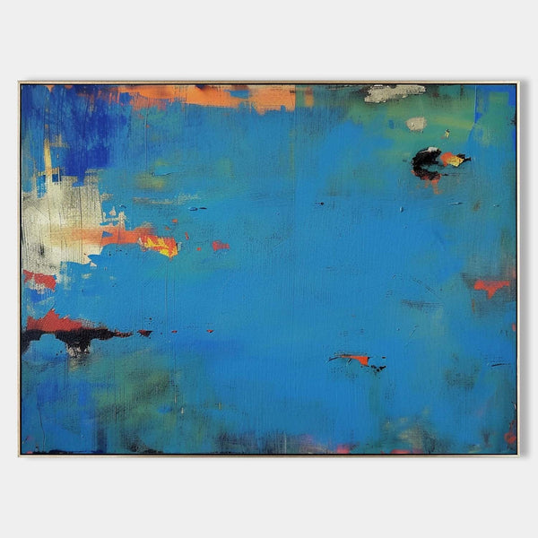 Cerulean Drift with Ember Flecks