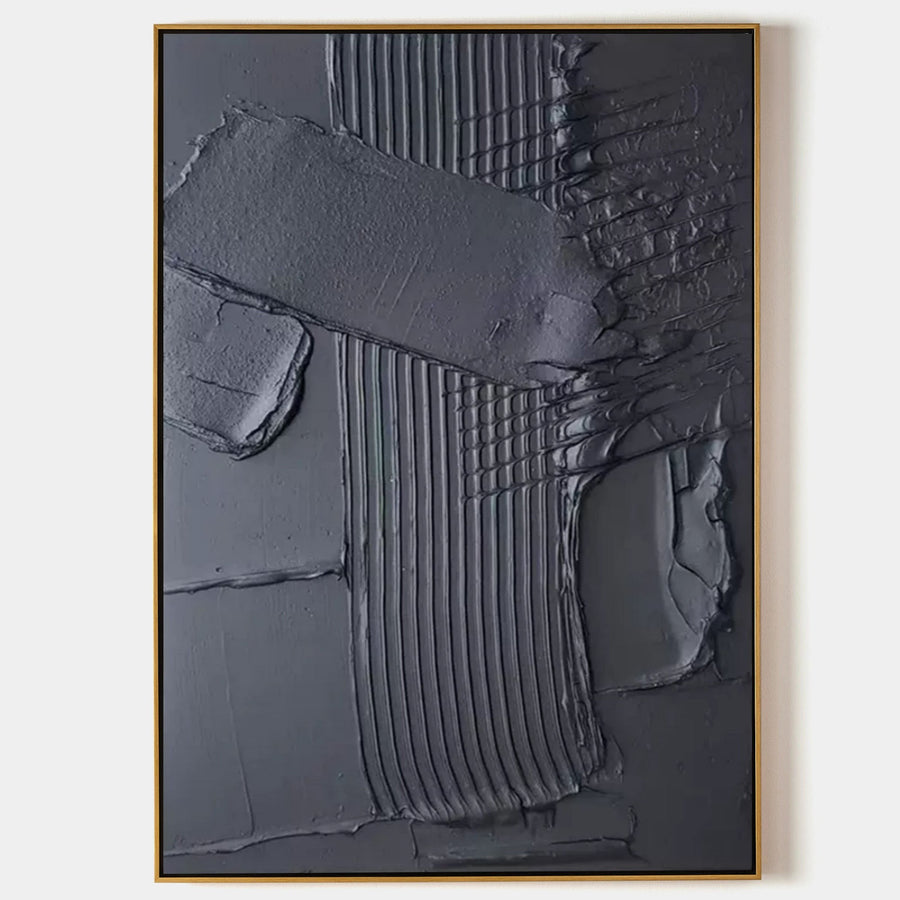 Charcoal Ridges in Raised Relief