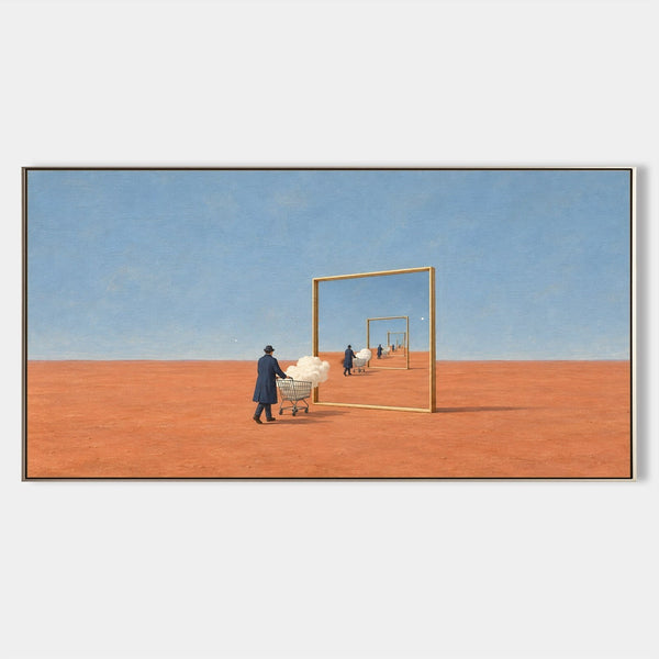 Cloud Cart Through Endless Mirrors