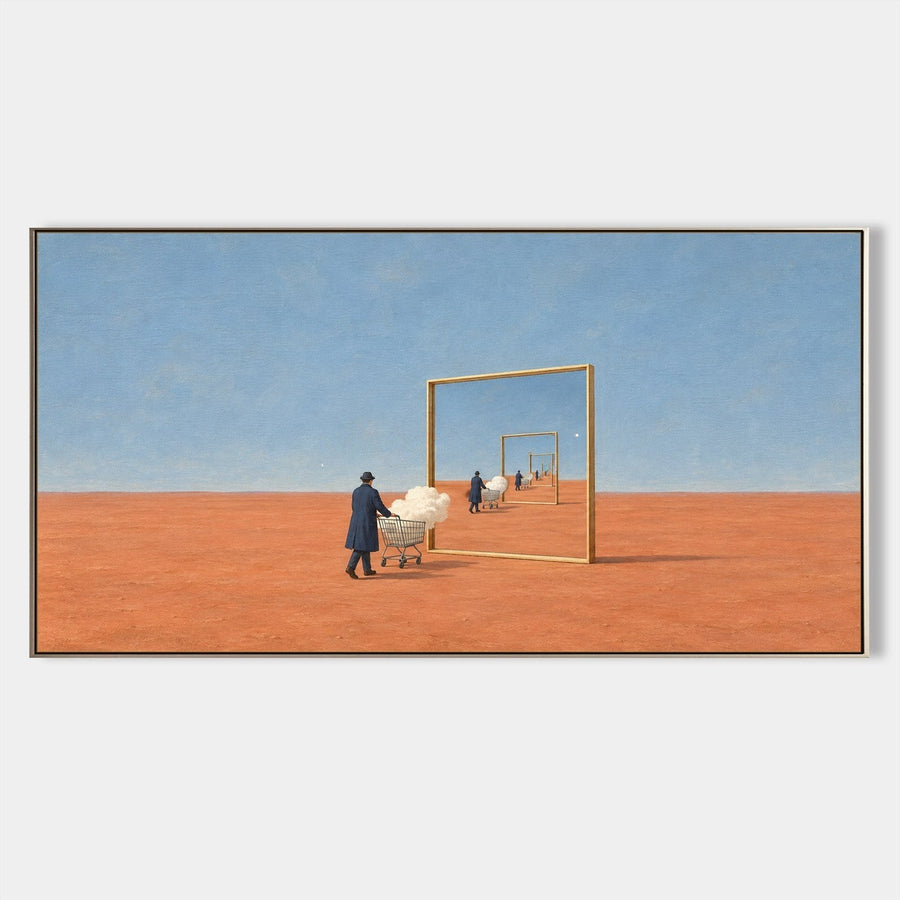 Cloud Cart Through Endless Mirrors