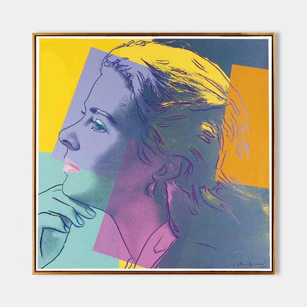 Color Block Profile in Pop Hues