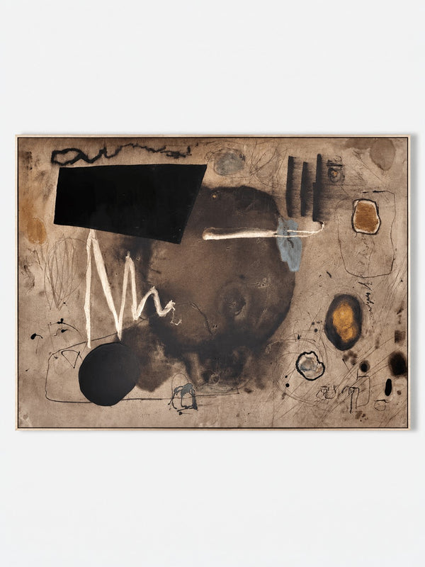 Contemporary Gestural Abstract Painting