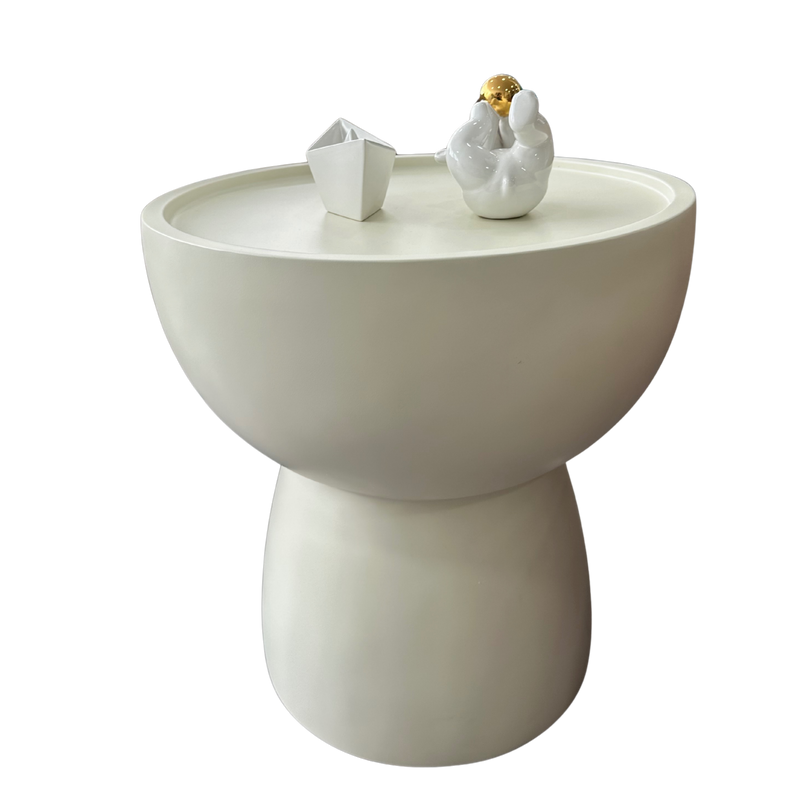 Contemporary micro cement Duo Coffee Table Set – Modern Minimalism