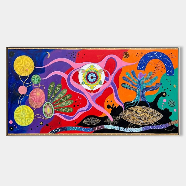 Cosmic Dreamscape with Starry Eye