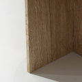 Cylindrical Stone Pedestal Table - View 3