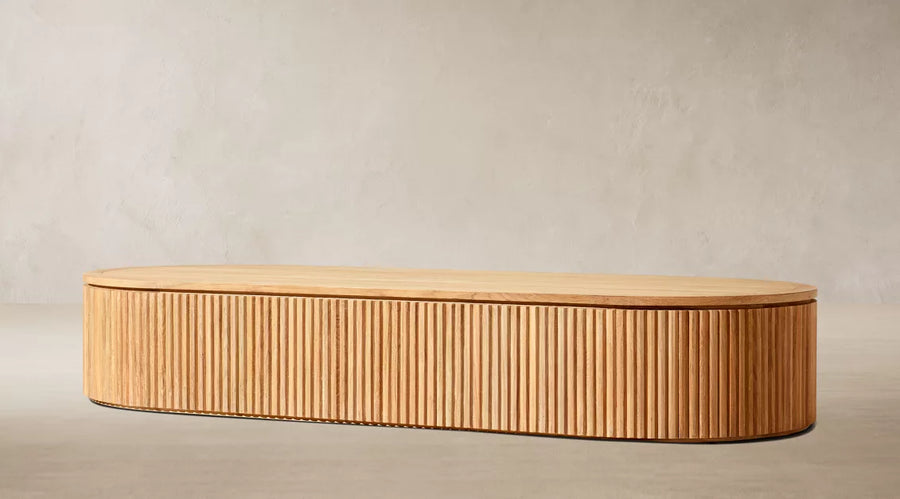 Byron Teak Rectangular Coffee Table