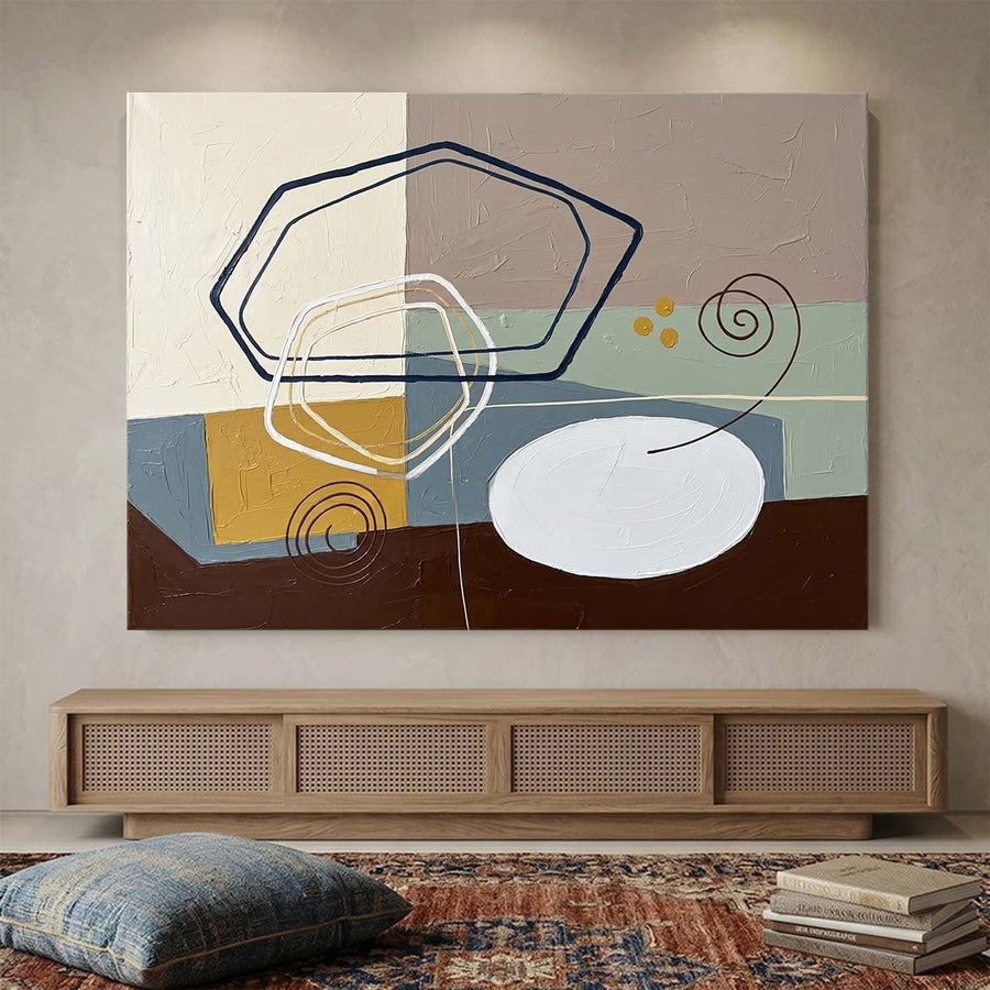 Drifting Rings over Earthen Blocks