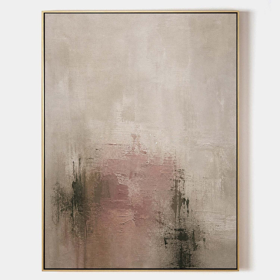 Dusky Rose Mist Abstract