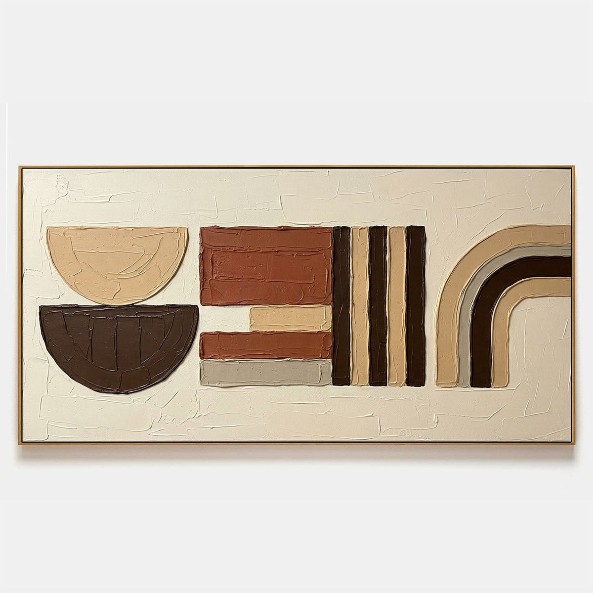 Earthen Arches and Stripes Relief