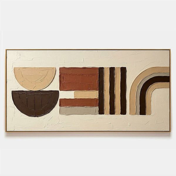 Earthen Arches and Stripes Relief