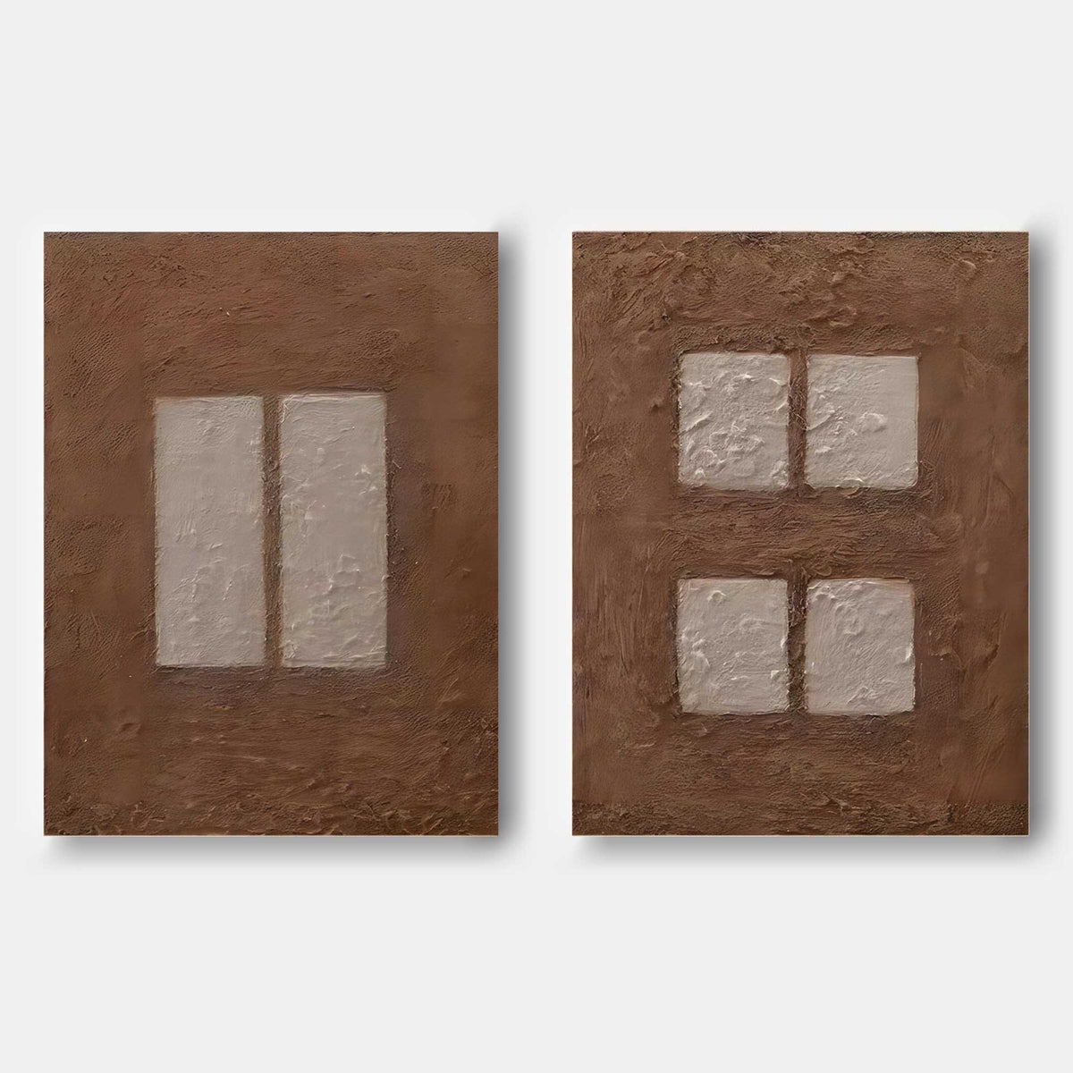 Earthen Windows in Warm Clay