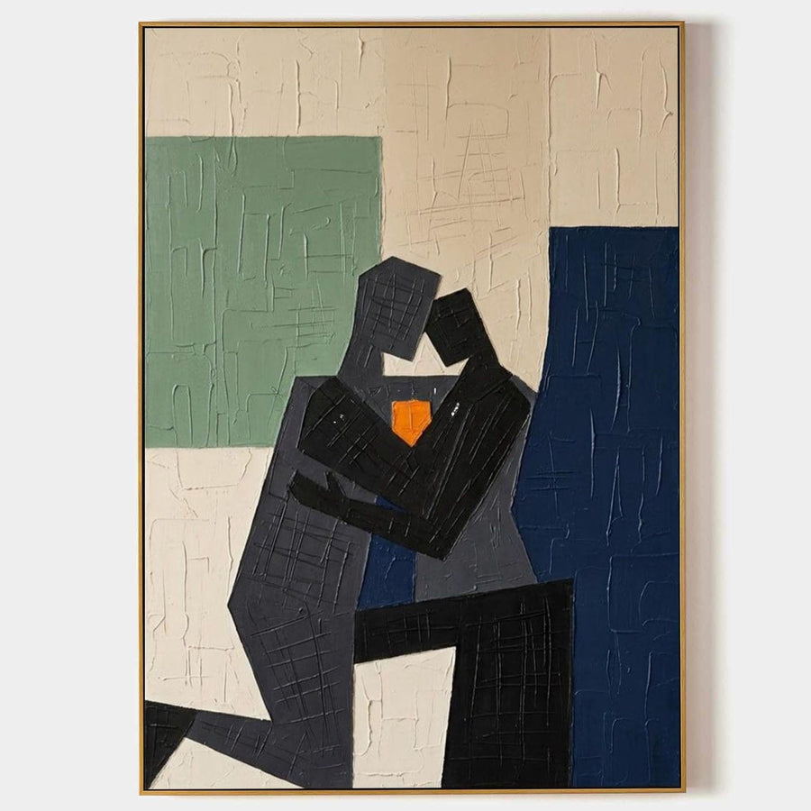 Embracing Figures in Geometric Blocks