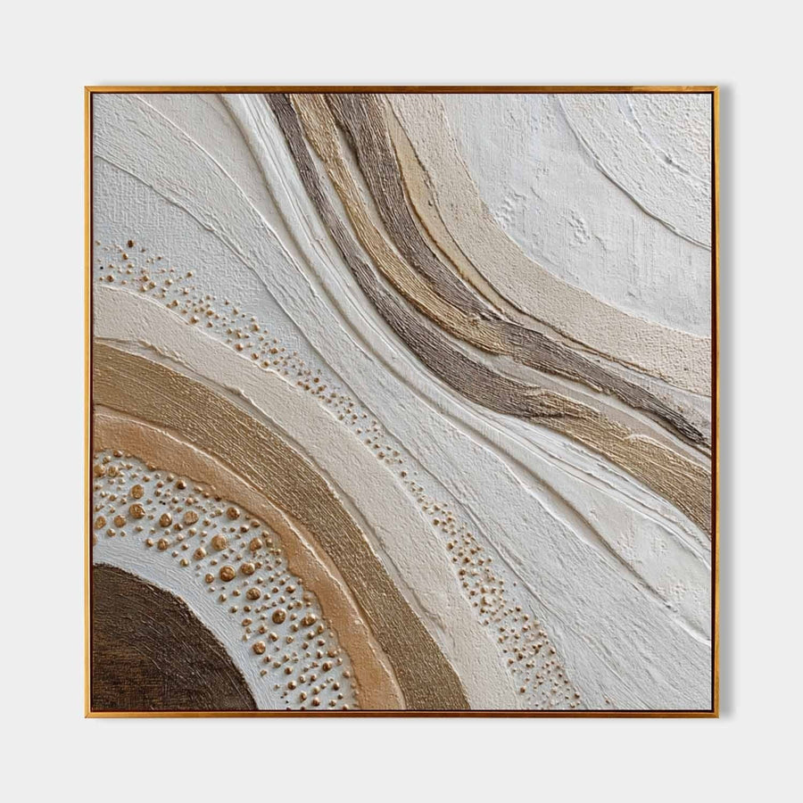 Flowing Sand and Gold Currents