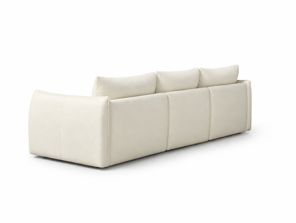 The Fouras Sectional on a white studio background