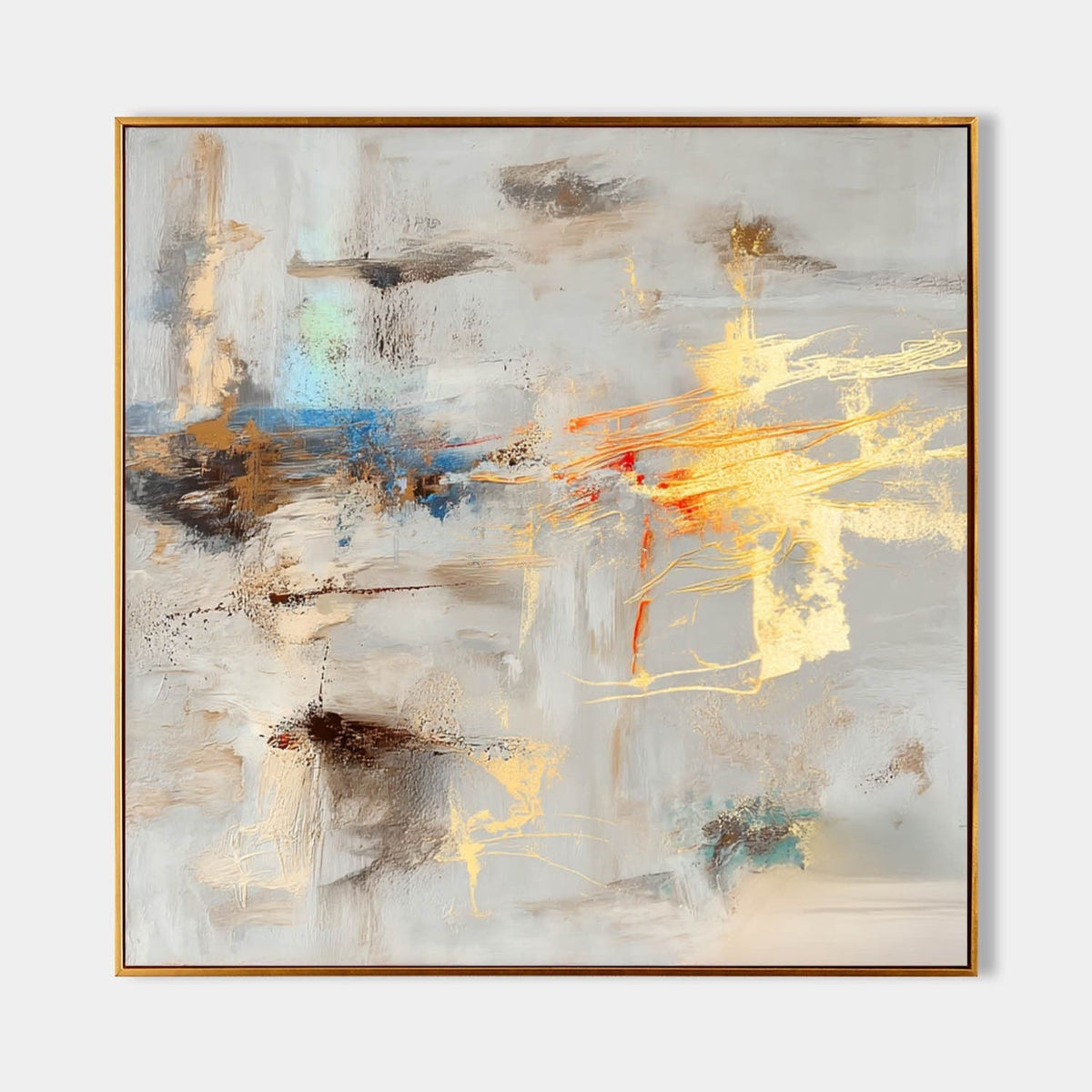 Gilded Light on Pale Mist