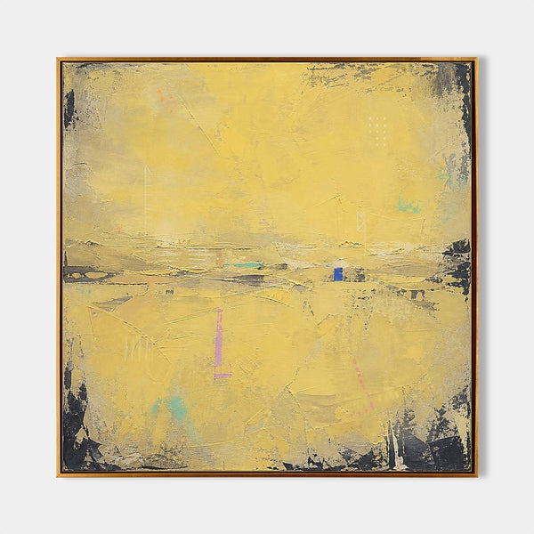 Golden Horizon in Yellow Ochre