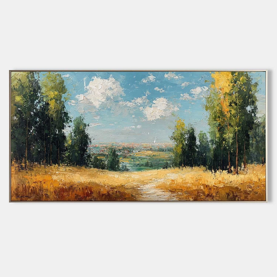 Golden Meadow Path to the Valley