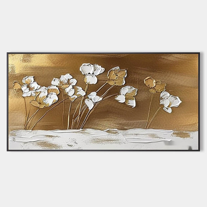 Golden Wind Blown Blossoms