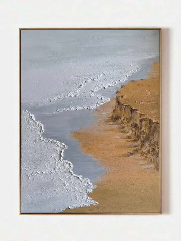 Heavy Textured Ocean Wall Art