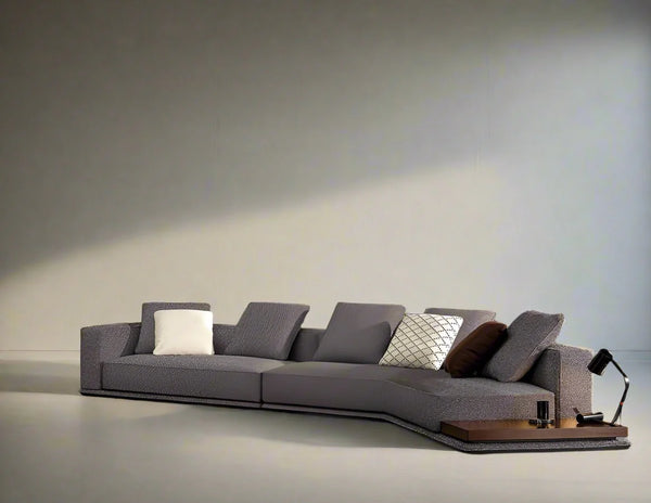 Sofá esquinero modular moderno: diseño minimalista, comodidad y versatilidad personalizada