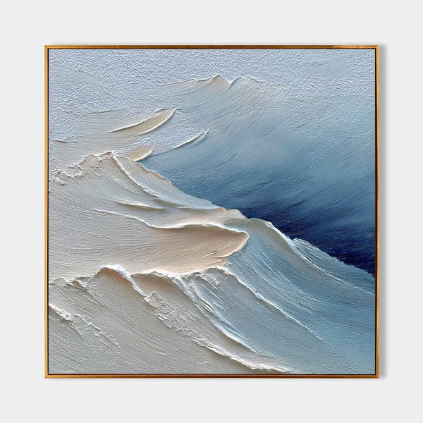 Indigo Tide Over Sandy Swells
