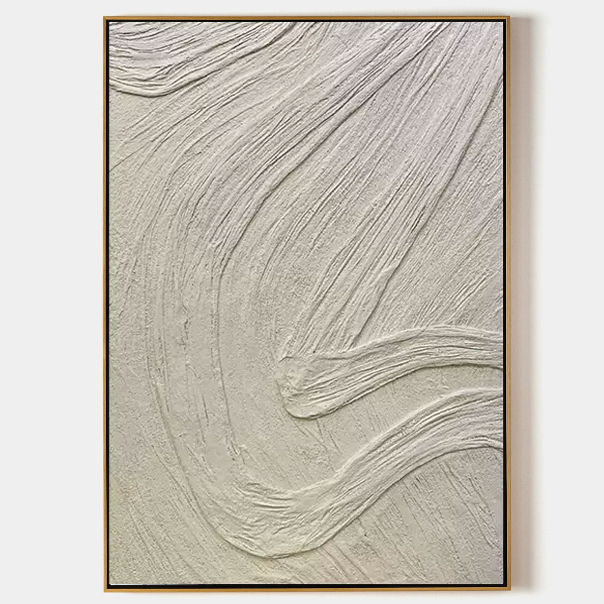 Ivory Currents in Raised Relief