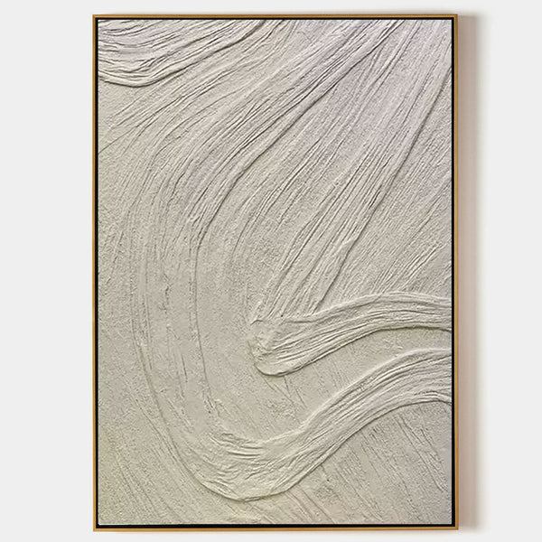 Ivory Currents in Raised Relief