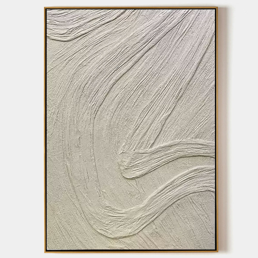 Ivory Currents in Raised Relief
